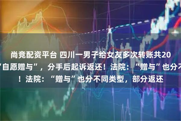 尚竞配资平台 四川一男子给女友多次转账共20余万，且每次备注“自愿赠与”，分手后起诉返还！法院：“赠与”也分不同类型，部分返还